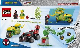 Stavebnice LEGO® Marvel Spidey a jeho úžasní přátelé 11198 Spin, Electro a honička s dinosauřím vozidlem 

 obrázek produktu 4 z 9