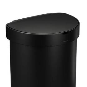 Bezdotykový odpadkový koš Simplehuman ST2044, 45 l černý

 obrázek produktu 2 z 9