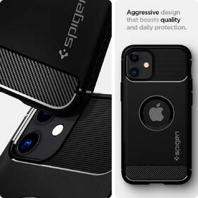 Kryt na mobil Spigen Rugged Armor na Apple iPhone 12 mini černý

 obrázek produktu 6 z 9