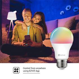 Chytrá žárovka EZVIZ LB1, E27, 8W, Color 

 obrázek produktu 2 z 2