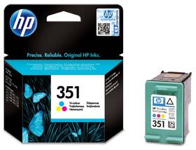 Inkoustová náplň HP 351, 3,5 ml - CMY 

 obrázek produktu 1 z 1