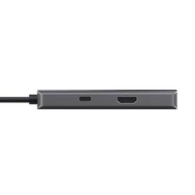 USB Hub Trust DALYX, 6-in-1 USB-C Multi-Port stříbrný

 obrázek produktu 4 z 11