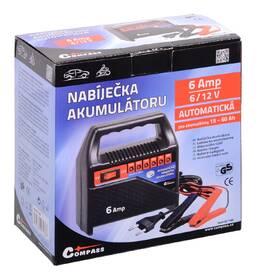 Nabíječka autobaterií Compass 6Amp 6/12V 

 obrázek produktu 3 z 3