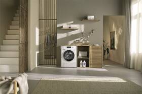 Set výrobků Miele WWD 380 WCS + TWD 640 WP bílá barva
