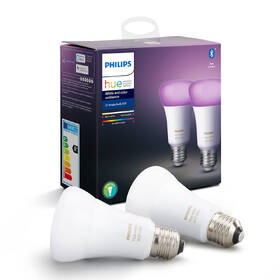 Chytrá žárovka Philips Bluetooth 9W, E27, White and Color Ambiance (2ks) 

 obrázek produktu 2 z 5