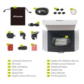 Autokamera TrueCam A7s GPS (s hlášením radarů) černá

 obrázek produktu 4 z 5