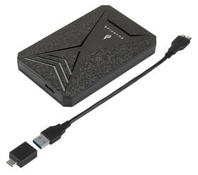 SSD externí SureFire Gaming Bunker SSD USB 3.2 Gen 1 512GB černá barva
