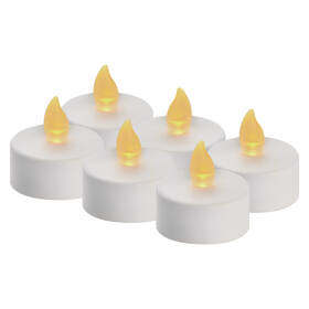 LED dekorace EMOS čajová svíčka bílá, CR2032, vnitřní, vintage, 6 ks 

 obrázek produktu 1 z 3