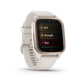 Chytré hodinky Garmin Venu Sq 2 Music - Peach Gold/ Ivory Silicone Band 

 obrázek produktu 5 z 8
