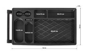 Dílenský vozík G21 Cooper 6 black 

 obrázek produktu 6 z 11
