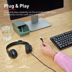 Headset Trust Ayda, USB černý

 obrázek produktu 7 z 11