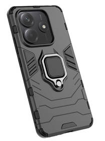 Kryt na mobil Lenuo Armor na Xiaomi Redmi Note 14 5G černá barva
