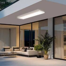 Stropní svítidlo IMMAX NEO LITE FRAME SMART, 120x30cm, IP44, CCT, s podporou BEACON, Wi-Fi, TUYA bílé

 obrázek produktu 9 z 11