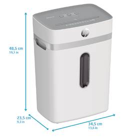 Skartovač HP OneShred 12CC bílý

 obrázek produktu 9 z 9