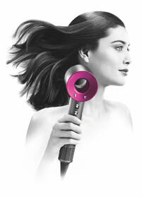  Dyson Supersonic HD01 fuchsiová/šedá 
