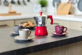 Moka konvice BANQUET CAMPI Red 

 obrázek produktu 4 z 5