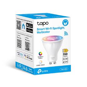 Chytrá žárovka TP-Link Tapo L630, Smart Wi-Fi, GU10, 3,7W, RGB 

 obrázek produktu 7 z 7