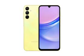 Mobilní telefon Samsung Galaxy A15 4 GB / 128 GB žlutá barva
