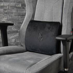 Bederní opěrka Arozzi Lumbar Support Pillow černá barva
