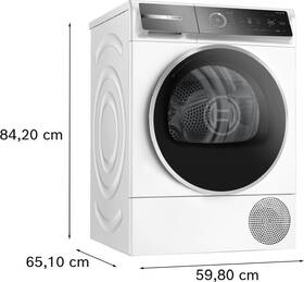 Sušička prádla Bosch WQB246CNBY bílá barva
