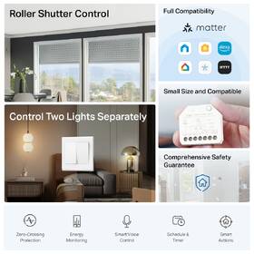 Modul TP-Link Tapo S112 Dual Smart bílý

 obrázek produktu 1 z 11
