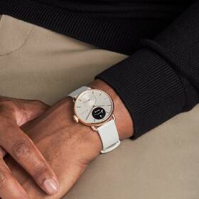 Chytré hodinky Withings ScanWatch 2 42 mm se silikonovým řemínkem + kovový řemínek rose gold

 obrázek produktu 5 z 5