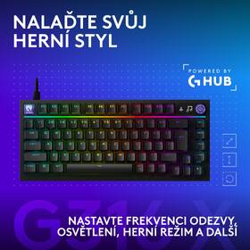 Klávesnice Logitech G316 X 75 - US INT'L layout černá

 obrázek produktu 14 z 19