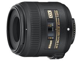 Objektiv Nikon 40 mm f/2.8G ED AF-S DX MICRO černý

 obrázek produktu 1 z 1
