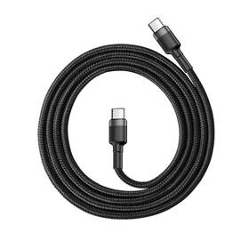 Kabel Baseus Cafule USB-C/USB-C, PD 2.0 60W, 1m černý

 obrázek produktu 1 z 7