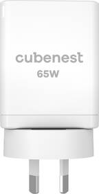 Cestovní adaptér Cubenest nabíjecí 2xUSB-C/1xUSB, 65 W GaN, EU, UK, US, AU 

 obrázek produktu 9 z 10