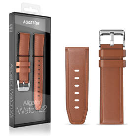Řemínek Aligator 22AW0007, kožený 22mm hnědý

 obrázek produktu 1 z 2