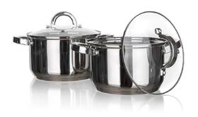 Sada nádobí BANQUET SWING Small, 4 ks nerez

 obrázek produktu 7 z 8