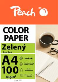 Papíry do tiskárny Peach Color A4 - 100 listů zelené

 obrázek produktu 2 z 2