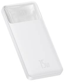 Powerbanka Baseus 10000mAh 15W bílá

 obrázek produktu 1 z 9