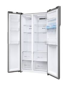Americká lednice Haier HSR5918DWMP nerez
