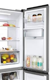 Americká lednice Haier HCR7818DWPT nerez
