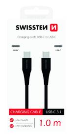 Kabel Swissten USB-C/USB-C, 1m černý

 obrázek produktu 1 z 1