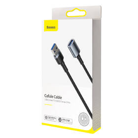 Kabel Baseus Cafule USB/USB, M/F, prodlužovací, 1m šedý

 obrázek produktu 6 z 6