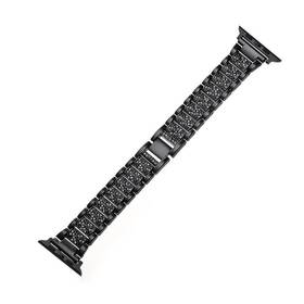 Řemínek WG extra, kovový, na Apple Watch 38/40/41 mm + adapter černý

 obrázek produktu 2 z 3