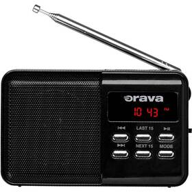 Radiopřijímač Orava RP-140 B černý

 obrázek produktu 1 z 5