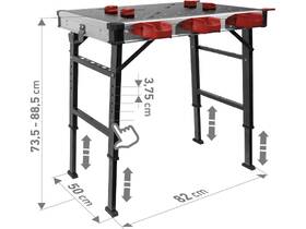 Pracovní stůl FORTUM 4759990 

 obrázek produktu 1 z 5