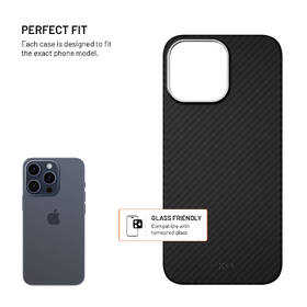 Kryt na mobil FIXED MagVelar s MagSafe na Apple iPhone 16 Pro Max černý

 obrázek produktu 3 z 11
