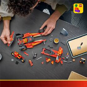 Stavebnice LEGO® NINJAGO® 71867 Kaiův červený bourák: 15 let NINJAGO 

 obrázek produktu 6 z 8