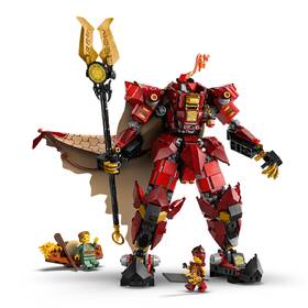 Stavebnice LEGO® NINJAGO® 71846 Robot Ohnivého rytíře 

 obrázek produktu 2 z 8