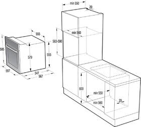 Trouba Gorenje BO647A20XG nerez

 obrázek produktu 3 z 3
