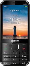 Mobilní telefon MaxCom MM330 černý

 obrázek produktu 2 z 4