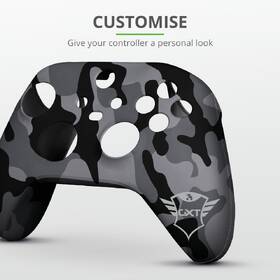 Obal Trust GXT 749K Controller Silicon Skins pro Xbox - black camo 

 obrázek produktu 6 z 8