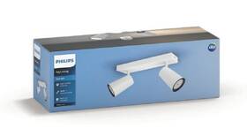 Bodové svítidlo Philips Paisley, 2xGU10 bílé

 obrázek produktu 3 z 3