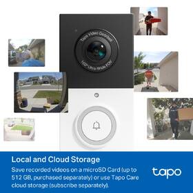 Videozvonek TP-Link Tapo D210 černý/bílý

 obrázek produktu 4 z 6