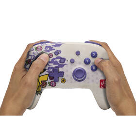 Gamepad PowerA Enhanced Wireless Controller na Nintendo Switch - Pokémon Pikachu Blossom bílý/fialový

 obrázek produktu 4 z 4